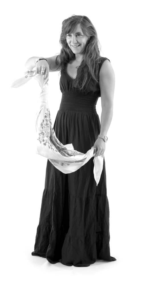 Portrait. Sarah Buscail. Designer textile & artiste.